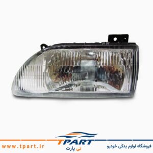 چراغ جلو پراید صبا سمت راننده