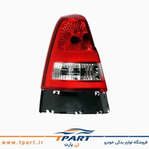 چراغ عقب روی بدنه پارس تندر سمت راننده