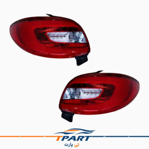 جفت چراغ عقب پژو 207 سمت راننده و شاگرد فن آوران
