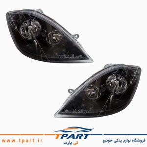 جفت چراغ جلو دودی تیبا