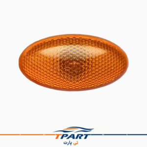 چراغ راهنما گلگیر پژو 206 نارنجی همراه با لامپ LED