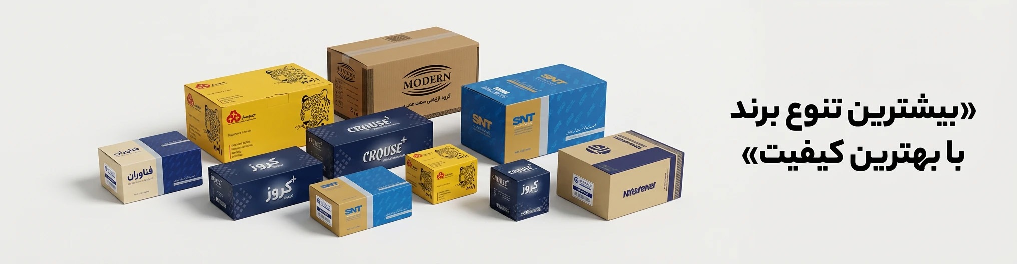 بیشترین تنوع برند